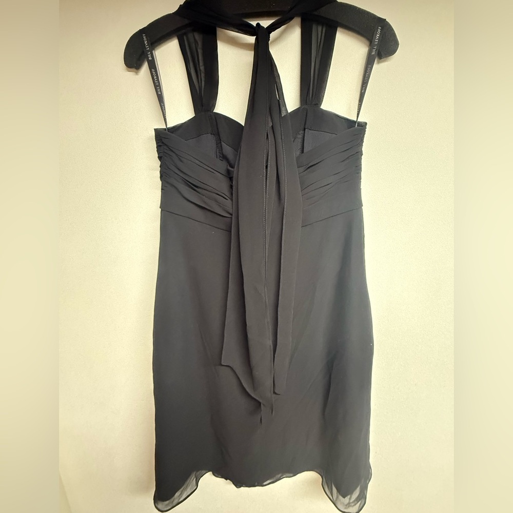 Bill Levkoff black bridesmaid dress. Excellent condition, used once. - Picture 6 of 10